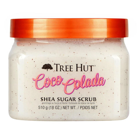 Tree Hut Shea Sugar Scrub Coco Colada, 18 oz, Ultra Hydrating and Exfoliating Scrub for Nourishing Essential Body Care Coco Colada, Shea Sugar Scrub, Scrub Corpo, Creme Anti Age, Exfoliating Body Scrub, Sugar Body Scrub, Sugar Body, Exfoliating Scrub, Sugar Scrubs