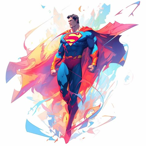 Superman Art Drawing, Superman Vs Hulk, Character Design Superhero, Superman Metropolis, Superman Pose, Superman Tattoo, Superman Tattoos, Clark Kent Superman, Capcom Vs