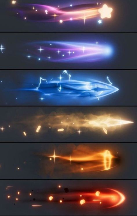 Lighting Magic Powers, Magic Vfx Concept Art, Star Powers, Magic Attack, Magic Effect, Power Ideas, Magic Drawing, Elemental Magic, Super Powers Art