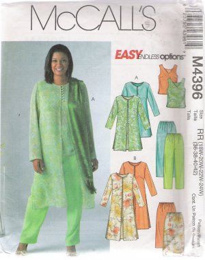 Possibly Coord Sets For Women Indian, Sewing Skirts Women, Womens Patterns, Tunic Sewing Patterns, New Look Patterns, Skirt And Pants, Plus Size Sewing Patterns, Patron Vintage, Plus Size Patterns