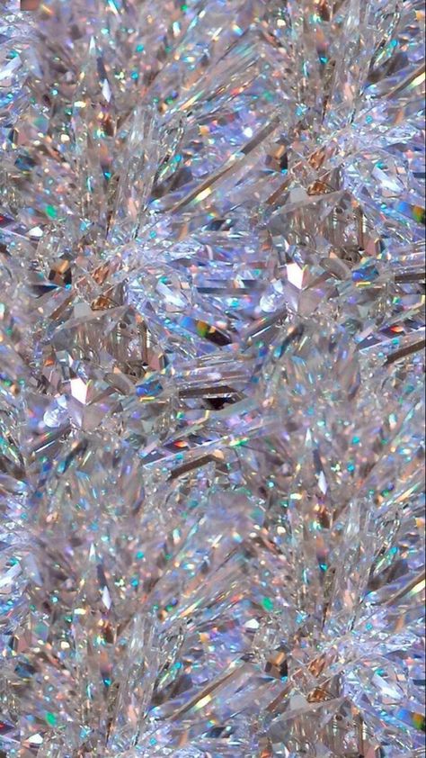 Diamonds, Glitter, Glass, Silver, Pattern, White