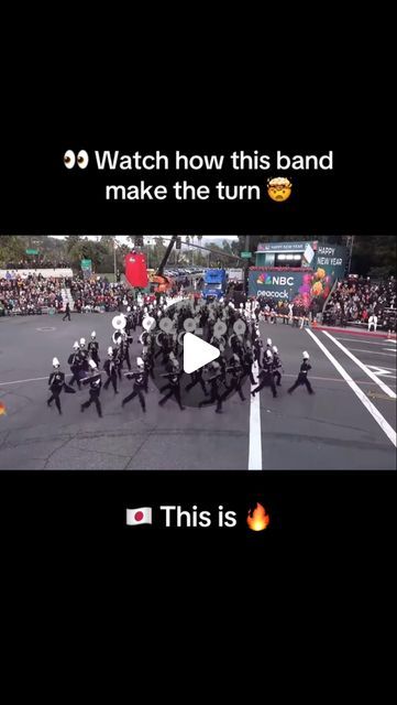 Marching Trend on Instagram: "🇯🇵 Toho Marching Band at the Rose Parade 🌹 #Pasadena 2024 🔥 This is awesome! 🤯

#toho #roseparade #marchingband #parade #california #japan #2024 #marchingshow #music #drumcorps #marchingband #street #instagramreels #viral #videoviral #usa🇺🇸 #schoolband #asia #america #instagood #follow #love #art #international #worldwide #marchingtrend" Marching Band Workout, Marching Band Aesthetic, Marching Bands, Rose Parade, Drum Corps, Band Humor, School Band, Marching Band, Band Workout