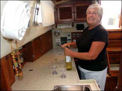 Boat Galley Kitchen Ideas, Boat Galley Ideas, Catamaran Living, Deep Storage Cabinet, Boat Carpet, Boat House Interior, Boat Galley, Small Yachts, Small Sailboats