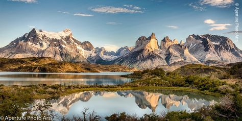 Patagonia - Torres del Paine - Aperture Photo Arts Wallpapers Mac, Patagonia Mountains, Torres Del Paine National Park, Photo Arts, Punta Arenas, Mountain Images, Patagonia Argentina, Road Sign, Amazing Views