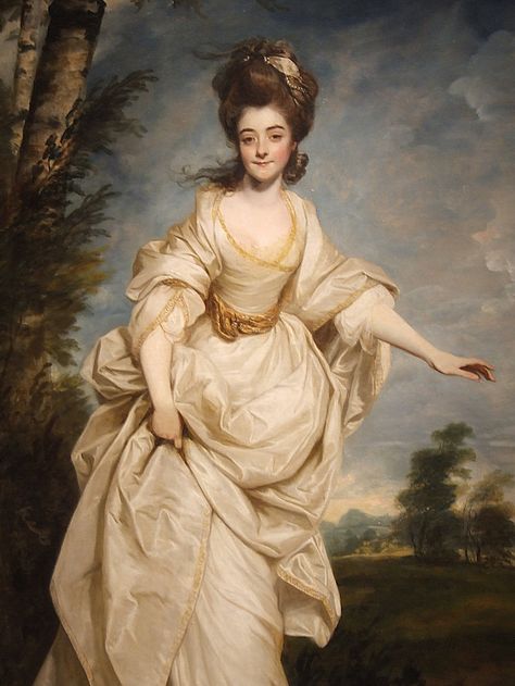 "Diana Sackville, Viscountess Crosbie" (1777) by Sir Joshua Reynolds Paintings Of Women, 18th Century Women, Joshua Reynolds, 18th Century Paintings, Historical Painting, Old Paintings, Classical Art, Woman Painting, Old Art