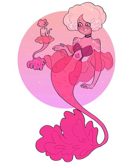 art 2✨💕🐚✨I like drawing mermaids too much😅☺️💕💕 . . . . .#stevenuniverse #pinkdiamond #yellowdiamond #mermay #mermaids #animation Diamond Steven, Perla Steven Universe, Crystal Mermaid, Steven Universe Oc, Pink Diamond Steven Universe, Greg Universe, Steven Universe Wallpaper, Pin Up Drawings, Steven Universe Drawing