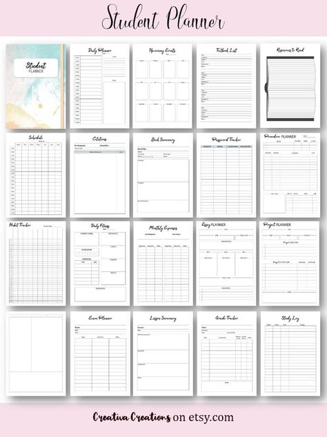 Work Planner Printable Free, Daily Planner Printables Free Pdf, Project Planner Printable Free, Good Notes Templates Free Planner, Meeting Journal, Work Planner Ideas, Etsy Planner Printables, Work Planner Template, Weekly Work Planner