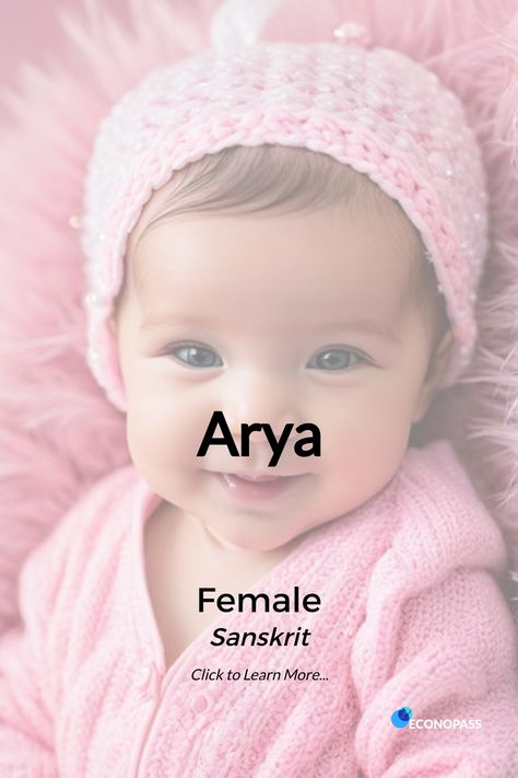 Arya | Baby Girl Sanskrit First name ideas First Name Ideas, Sleep Strategies, Birthday Wishes For Brother, Good Meaning, Multiplication For Kids, Name Ideas, First Name, Names With Meaning, Baby Name