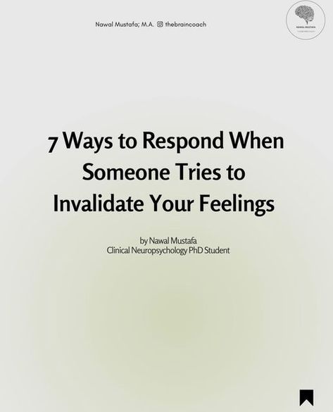 Dr. Michaela | Clinical Psychologist | Author on Instagram: "Who needed to see this? ⬇️ 🎨@thebraincoach Most highly sensitive people have grown up having their feelings invalidated. “Too sensitive” “too much”, “Over reacting”. We’ve heard it allll before, am I right? In the workplace, in our families, amongst our friends, teachers, even within our own minds our ability to think and feel deeply is usually (consciously or subconsciously) weaponised, positioned as a flaw. A nuisance. We accep Emotional Invalidation, Don't Give Up Quotes, Therapy Quotes, Throwing It Back, Highly Sensitive People, Mental Health Awareness Month, Mental Health Advocate, Highly Sensitive Person, Phd Student