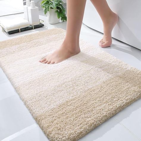 Luxury Bathroom Rug, Floor Tub, Shower Light, Pet Spaces, Tub And Shower, Apartment Bathroom, Bathroom Floor, Bathroom Rug, Bath Mats