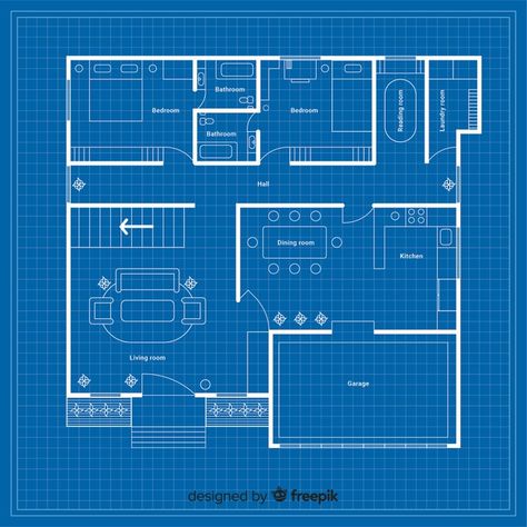 Blueprint Drawing Architecture, Blueprint For House, Blueprint Of House, Blue Print Of House, Blue Print House, Interior Design Blueprint, Blue Prints House, House Blue Prints, Room Blueprint