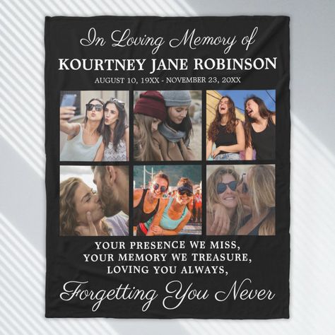 Sympathy Quotes, Picture Templates, Loving You, Loving Memory, Photo Memories, Mothers Day Cards, Christmas Card Holders, In Loving Memory, Fleece Throw Blanket