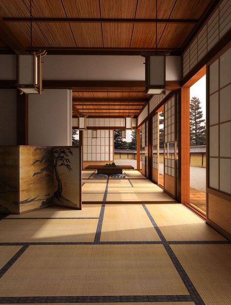 Japanese House Design Traditional, Japan Design Interior, Japanese Home Interior, Japanese Style Interior, Japanese House Design, Zen Interiors, Japanese Home Design, Interior Design Minimalist, Japanese Style House