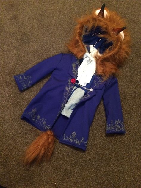 Beauty and the Beast Diy costume that my baby don't wanna to wear it Beauty And The Beast Diy, Beast Costume, Diy Costume, Diy Costumes, Sewing For Kids, The Beast, Kids Costumes, My Baby, Wear It