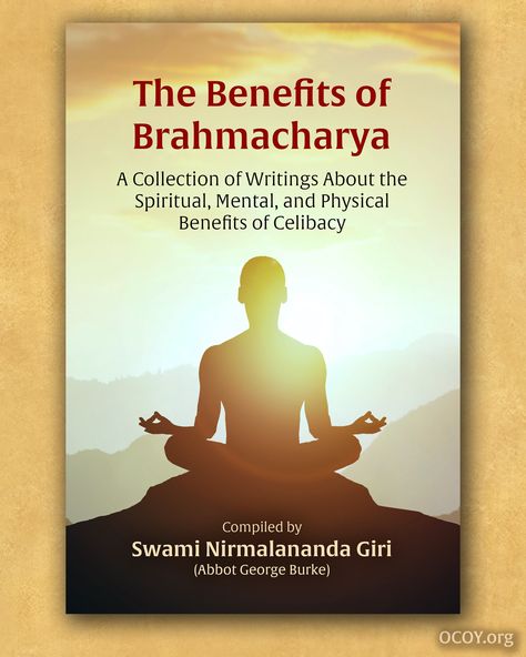 Our book on Brahmacharya is moving along. We are in the proofing stage now, and have designed the cover. Soon we will put out a call for early reviewers. #celibacy #brahmacharya #selfimprovement Brahmacharya Yoga, Bramhacharya Power, Indian Spiritual Books To Read, Aadujeevitham Book, Novoneel Chakraborty Books, Spiritual Books, Student Guide, Scripture Reading, Mary And Jesus