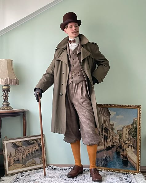 Victorian Costume Male, Victorian Man Clothes, Victorian Era Mens Fashion, Edwardian Fashion Male, 1800s Fashion Male, 1900s Fashion Men, 1890s Fashion Male, Victorian Outfit Men, Victorian Fashion Male