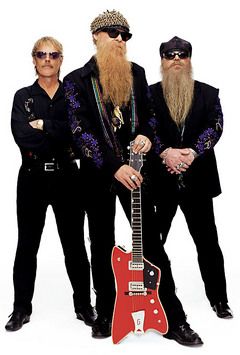 ZZ Top's facial hair has become their look!  If Billy Gibbons shaved, would we even know it was him? Billy Gibbons, Classic Rock Bands, Zz Top, Musica Rock, Southern Rock, Rock N’roll, I'm With The Band, Mötley Crüe, Rock Legends