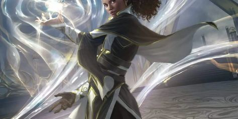 Divine Soul Sorcerer in D&D 5e | Full Subclass Guide - Tabletop Joab Female Wizard Character Design, Female Wizard, Fantasy Wizard, Heroic Fantasy, High Fantasy, Afro Art, Arte Fantasy, Magic Art, Fantasy Rpg