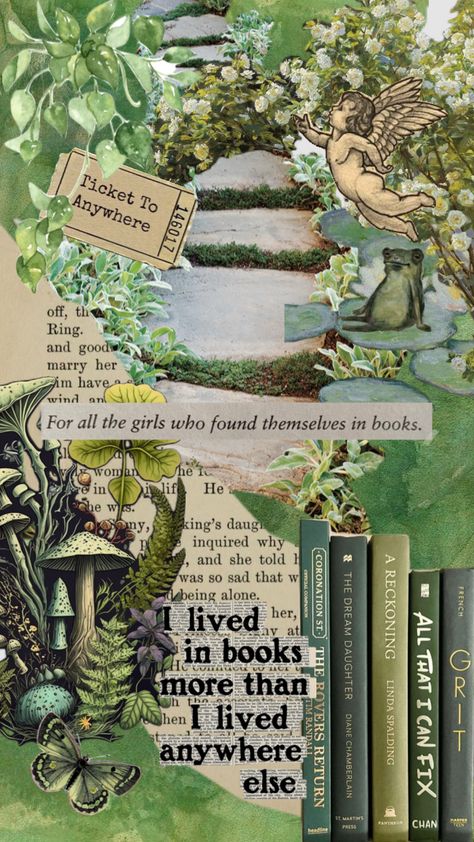 green wallpaper book collage #green #greenaesthetic #wallpaper #books #greenwallpaper #book #bookaesthetic #bookish #wallpapercollage Bookish Collage, Book Collage, Wallpaper Books, Wallpaper Book, Fan Book, Green Wallpaper, Green Aesthetic, Book Aesthetic, Fan Art