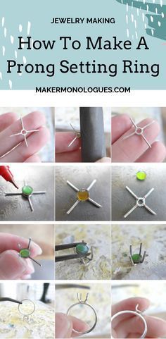 Ring Maker, Silversmithing Jewelry, Jewelry Making Rings, Diy Jewelry To Sell, Metal Jewelry Making, Handmade Jewelry Ring, Wire Jewelry Tutorial, Soldering Jewelry, Diy Wire Jewelry