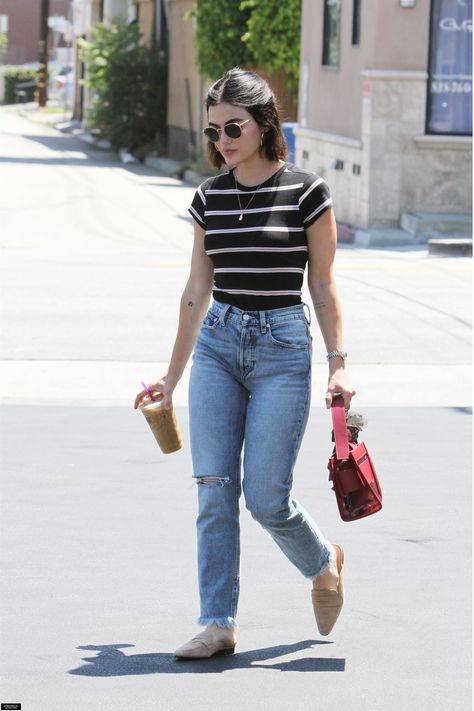 Mix And Match Clothes, Lucy Hale Style Outfits, Style Your Clothes, Lucy Hale Outfits, Lucy Hale Style, Mix Match Outfits, Celebrity Casual Outfits, Fashion Top Outfits, Effortlessly Chic Outfits