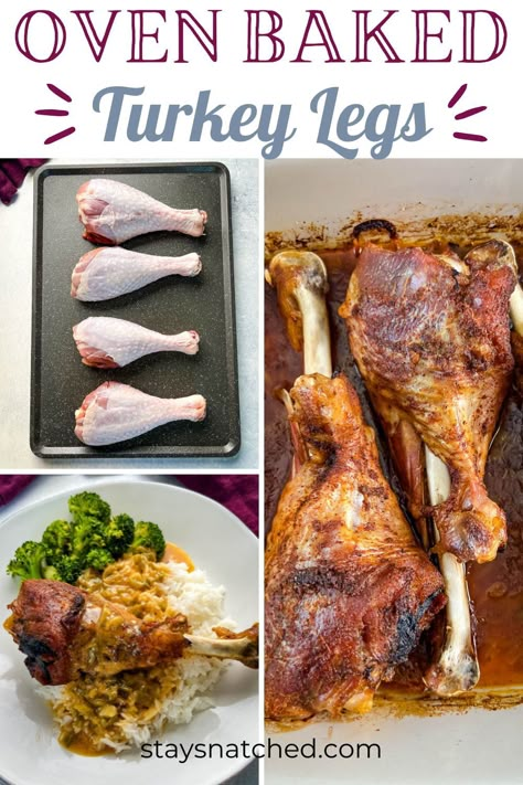 Turkey Drumstick Recipes, How To Bake Turkey Legs In Oven, How To Cook A Turkey Leg In The Oven, Oven Baked Turkey Drumsticks, Oven Roasted Turkey Drumsticks, Turkey Legs Recipe Oven, How To Roast Turkey Legs In Oven, Roasting Turkey Legs In Oven, Roast Turkey Legs Recipes