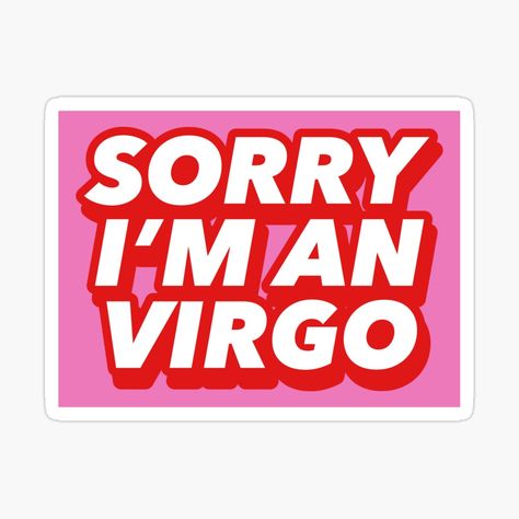 Virgo Stickers Printable, Virgo Stickers, Funky Vibes, Collage Des Photos, Sticker Design Inspiration, Y2k Posters, Sleepover Birthday Parties, Virgo Sign, Amazing Life Hacks