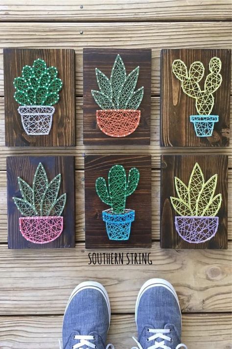 40+ Best String Art Ideas & Patterns For String Art Ideas, فن الرسم بالمسامير, Fun Diy Craft Projects, Nail String, String Art Templates, String Art Tutorials, String Wall Art, Nail String Art, String Crafts