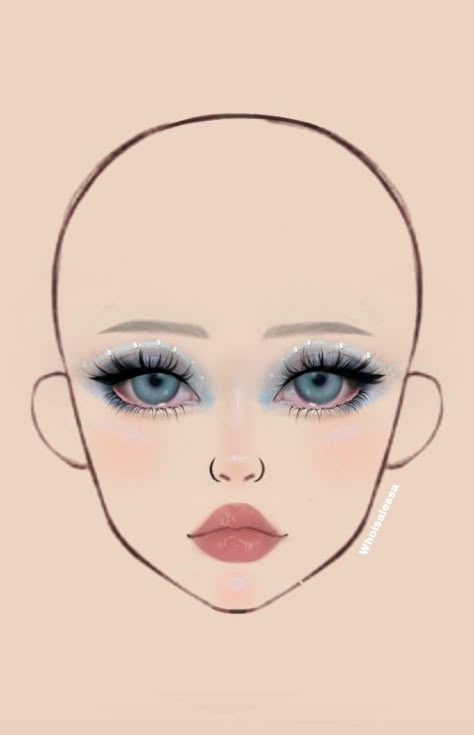 Eye Makeup By Eye Color, Make Up Guide, Makeup Charts, Korean Makeup Tips, Asian Makeup Tutorials, Makeup Fails, Gyaru Makeup, Makeup Drawing, Simple Makeup Tips