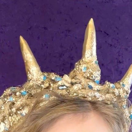 Crowns by Melissa Loschy on Instagram: "Recreating King Triton’s crown from the new #LittleMermaid 🧜🏾‍♂️ 👑" King Triton Crown Diy, King Triton Crown, King Triton, Mermaid Ideas, Cri Cri, Diy Crown, Mermaid Crown, May 27, Live Action