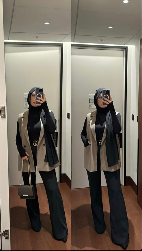 Estilo Hijab, Modest Casual Outfits, Stile Hijab, Classy Winter Outfits, Mode Turban, Muslim Outfits Casual, Hijab Style Casual, Winter Fashion Outfits Casual, Hijabi Fashion Casual