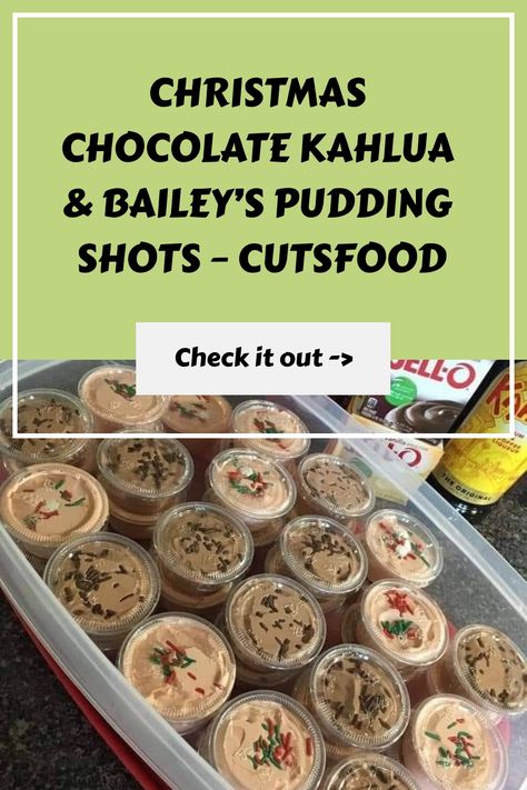 Christmas Chocolate Kahlua & Bailey’s Pudding Shots – Cutsfood https://cutsfood.com/christmas-chocolate-kahlua-baileys-pudding-shots/ Kailua And Baileys Pudding Shots, Christmas Chocolate Kahlua And Baileys Pudding Shots, Kahlua And Baileys Pudding Shots, Coffee Jello Shots, Chocolate Kahlua And Baileys Pudding Shots, Christmas Chocolate Kahlua & Bailey’s Pudding Shots!, Coffee Jello, Chocolate Pudding Shots, Chocolate Christmas Pudding