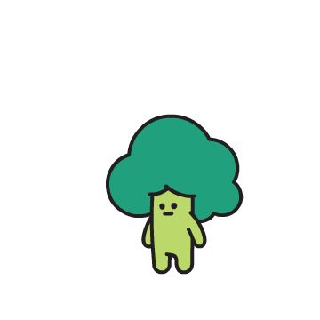 Simple 2d Character Design, Broccoli Character, Tomato Character, Leaf Character, Flip Books Art, Mobile Stickers, Africa Art Design, Trippy Drawings, Caracter Design