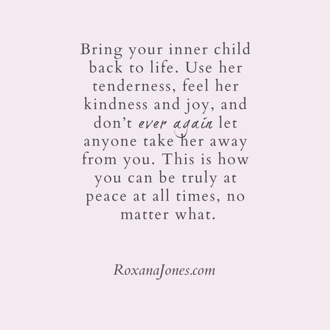 Connect With Self, Healing Your Inner Child Quotes, Inner Child Quotes Happiness, Inner Child Healing Quotes, Healing Inner Child Quotes, Inner Child Aesthetic, Inner Child Healing Art, Inner Child Tattoo, Inner Child Art