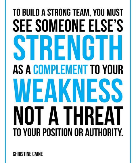 Every DISC Style has different strengths and weaknesses. It's when we recognize that these differences can complement each other that the magic happens 🤩 #DISCinSport #StrengthsComplementWeaknesses #KnowYourRole #DoYourRole #SelfAwareness Short Sports Quotes, Motivational Quotes For Employees, Mentor Quotes, Inspirational Sports Quotes, Sales Quotes, Bad Quotes, Christine Caine, Leader Quotes, Sport Quotes Motivational