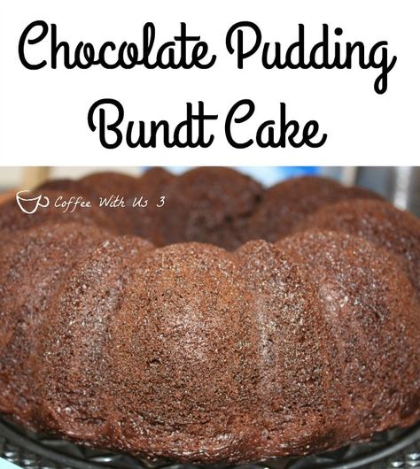 Chocolate Pudding Bundt Cake, Pudding Bundt Cake, Cinnamon Bundt Cake, Vegetarian Chocolate Cake, Chocolate Cake Mix Recipes, Boxed Cake Mixes Recipes, Chocolate Pudding Cake, Mix Chocolate, Chocolate Pound Cake