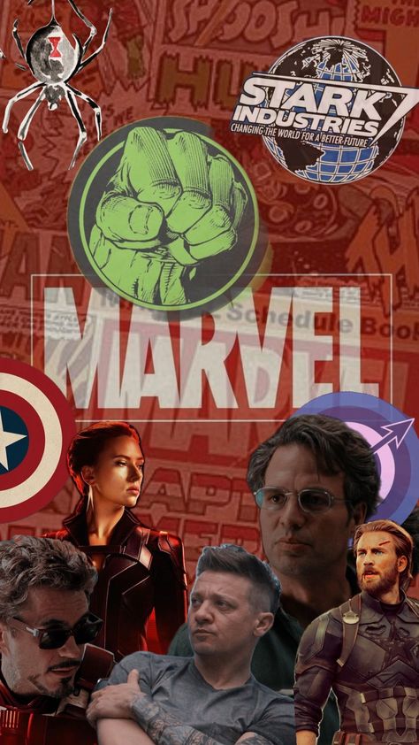 The og 6 avengers wallpaper ❤️‍🩹 #tonystark #steverogers #natasharomanoff #clintbarton #brucebanner #marvel #avengers Og 6 Avengers, Marvel Wallpapers, Avengers Wallpaper, Bruce Banner, Clint Barton, Marvel Wallpaper, Better Future, Natasha Romanoff, Steve Rogers