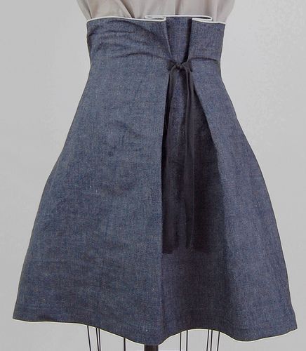 Denim Tie, Mode Tips, Diy Vetement, Tie Skirt, Sewing Skirts, Mode Inspiration, Sewing Tips, Sewing Clothes, Sewing Inspiration