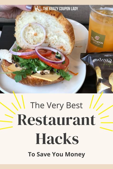 Looking for money saving restaurant hacks? You've come to the right place! If you have an appetite for budget friendly restaurant costs, The Krazy Coupon Lady is serving up a hefty dose of savings tips, including where to find coupons, what days are the cheapest, and how to plan your feasting around food holidays. Read on for the best restaurant hacks to help you eat out on a budget! Chipotle Hacks, Restaurant Hacks, Starbucks Hacks, Food Holidays, Boneless Wings, Secret Menu Items, Kids Eat Free, Savings Tips, Store Hacks