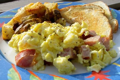 Kielbasa And Eggs Recipe - Food.com Kielbasa Breakfast Recipes, Kielbasa And Eggs, Kielbasa Breakfast, Potato And Egg Breakfast, Polska Kielbasa, Baked Breakfast Casserole, Kielbasa And Potatoes, Breakfast Hash Recipes, Breakfast Skillet Recipes