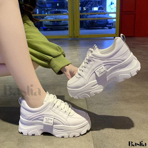 Spring's New Arrival Korean Chunky Platform Sneakers for Women