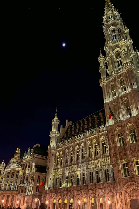 Brussels Grand Palace, Belgium Aesthetic Flag, Belgium Aesthetic Wallpaper, Grand Palace Brussels, Grand Place Belgium, Brussels Belgium Aesthetic, Belgium Summer, Brussels Travel Guide, Belgium Aesthetic