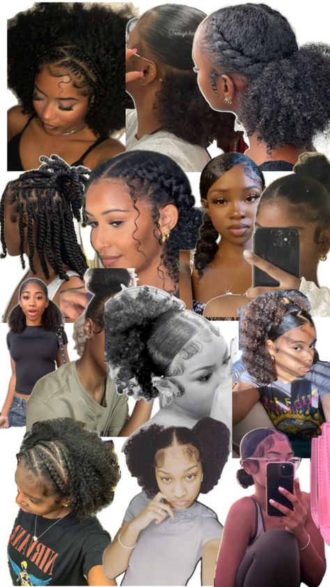 Mixed Curly Hair, Curly Hair Videos, Protective Hairstyles For Natural Hair, Quick Natural Hair Styles, Cute Curly Hairstyles, Types Of Braids, Protective Hairstyles Braids, Curly Hair Styles Easy, Hairdos For Curly Hair