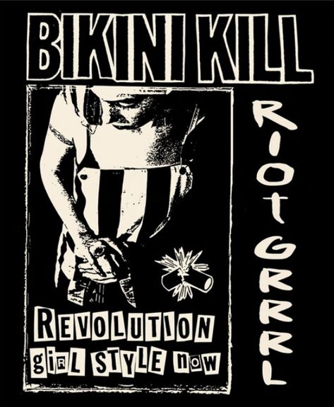 Punk Bands Posters, Posters Modern, Grunge Posters, Rock Band Posters, Punk Poster, Dorm Posters, Riot Grrrl, Tour Posters, Rock Posters