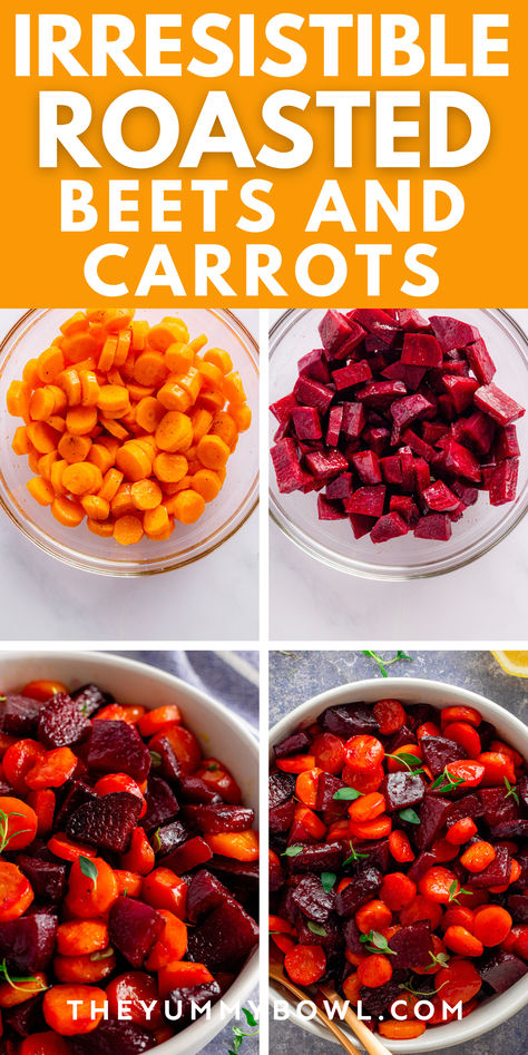 Try this easy honey roasted beets and carrots recipe for a healthy and vibrant side dish that everyone will love! #honeyroastedbeets #carrots #homemade #easyrecipes #healthymeals Fresh Beets Recipe Cooking, Roasted Beet And Carrot Salad, Roasted Carrots And Beets Oven, Beet Recipes Lunch, Honey Roasted Beets And Carrots, Roasted Beets Oven, Beets Recipe Ideas, Fresh Beets Recipe, Recipes With Beets