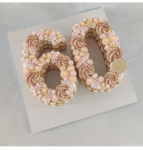 60 Number Birthday Cake, Number Cake Neutral Colors, Number 60 Birthday Cakes For Women, Elegant Number Cake, Number 75 Birthday Cake, 50th Birthday Pull Apart Cupcakes, Number Cake Anniversary, Number Birthday Cakes For Women, 60 Cupcake Cake Number