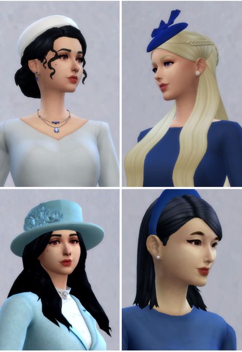 Melonsloth Sims 4, Sims 4 Cc Headband, Sims 4 Decades Challenge, British Hats, Sims 4 Cheats, Historical Hats, Cc Hats, The Sims 4 Packs, Sims 4 Body Mods