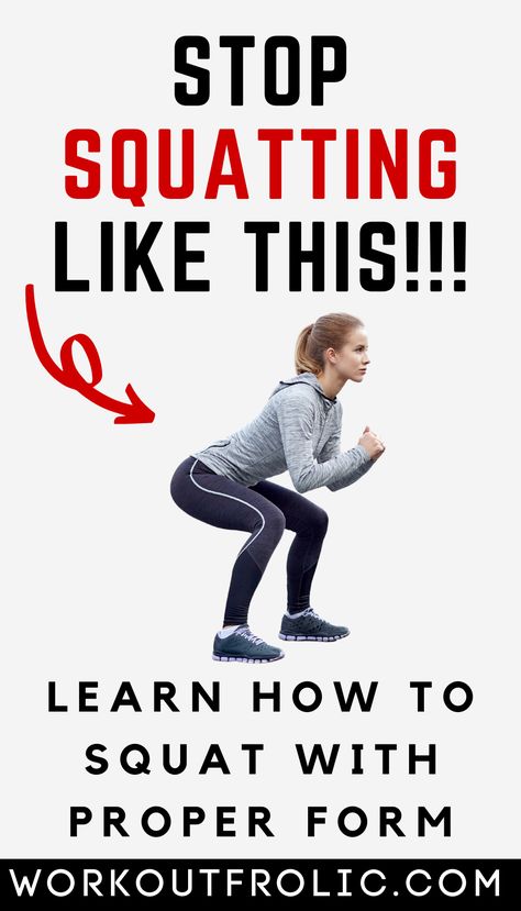 Proper Squats For Women, Proper Way To Do Squats, Proper Form For Squats, How To Improve Squat Depth, Deep Squats How To Do, How To Do A Squat Correctly, Proper Squat Form For Women, Squats Workout For Women, How To Squat