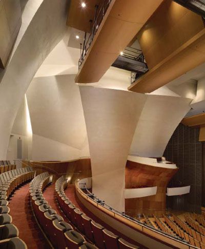 The balcony of The Broad Stage Theater Balcony, Theater Interior, Church Retreat, Stage Theater, Theatre Interior, Cinema Theatre, Theatre Stage, The Balcony, Concert Hall