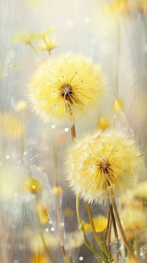 Dandelion Wallpaper, Dandelion Art, Dandelion Wishes, The Dandelion, Flower Yellow, Wallpaper Flower, Dandelion Flower, Wallpaper Nature Flowers, Plant Tree